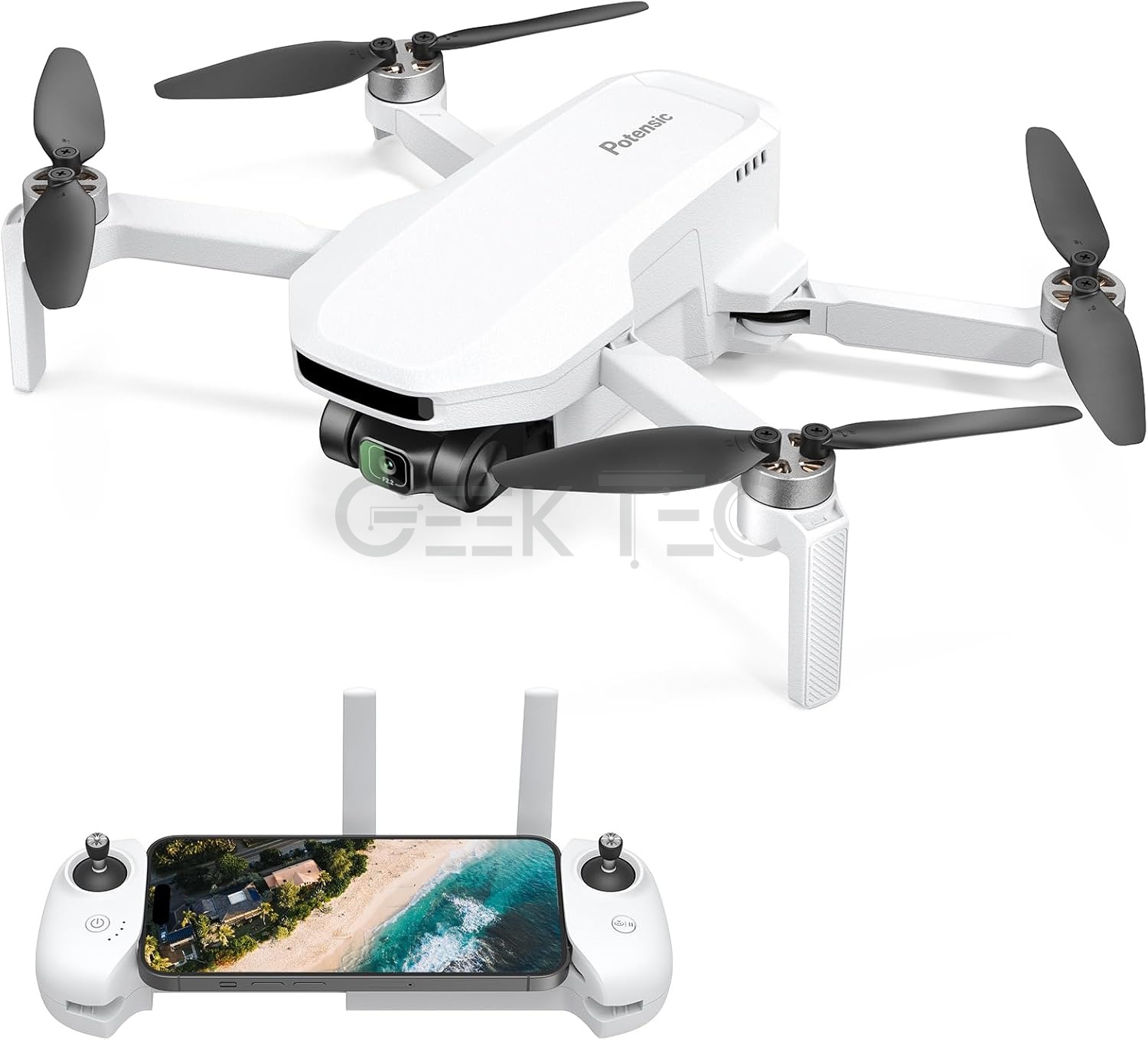 Potensic ATOM Combo GPS Drone, Caméra 4K
