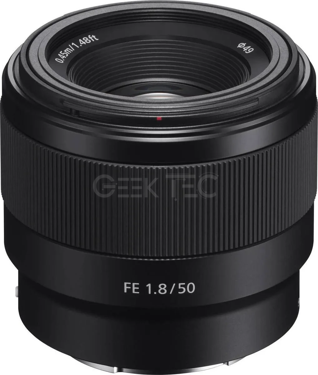 Sony Objectif 50 mm, F1.8 adapté aux séries A7, A6000, A5100, A5000