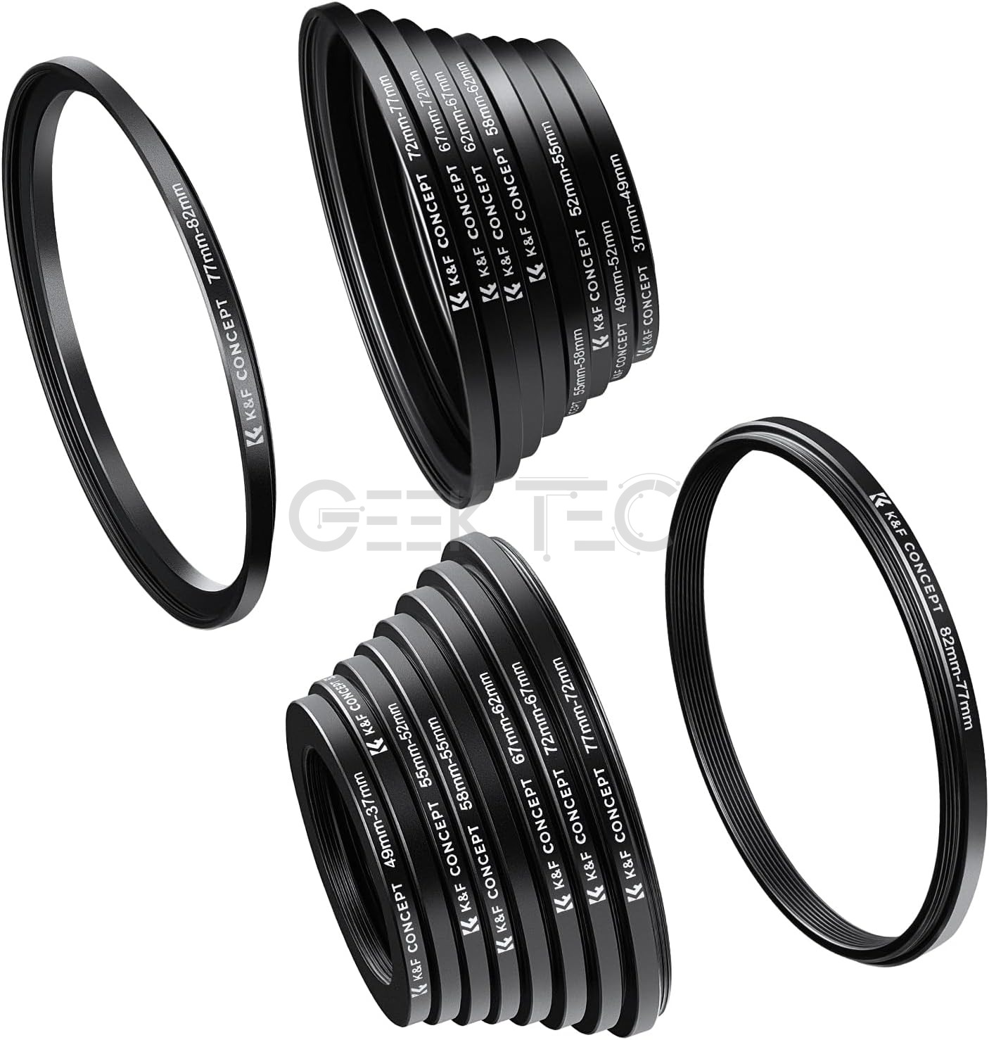 Kit de bagues d'adaptation pour filtres ND