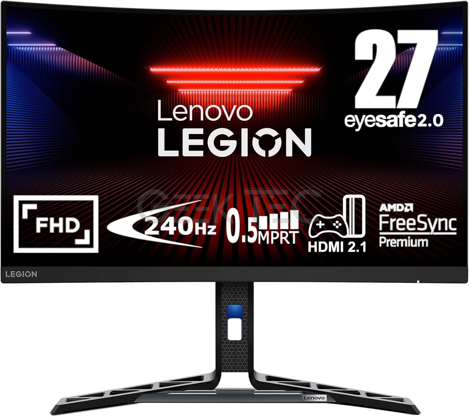 Écran Lenovo Legion 27" FHD Incurvé VA, 240Hz, 0.5ms