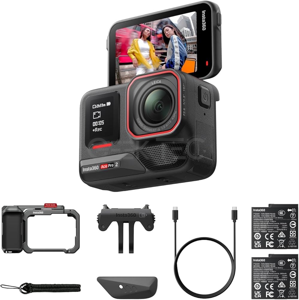 Insta360 Pack Grip Xplorer Ace Pro 2/Ace Pro Gris