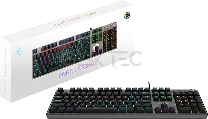 MSI FORGE GK310 Clavier Gaming Mécanique FR