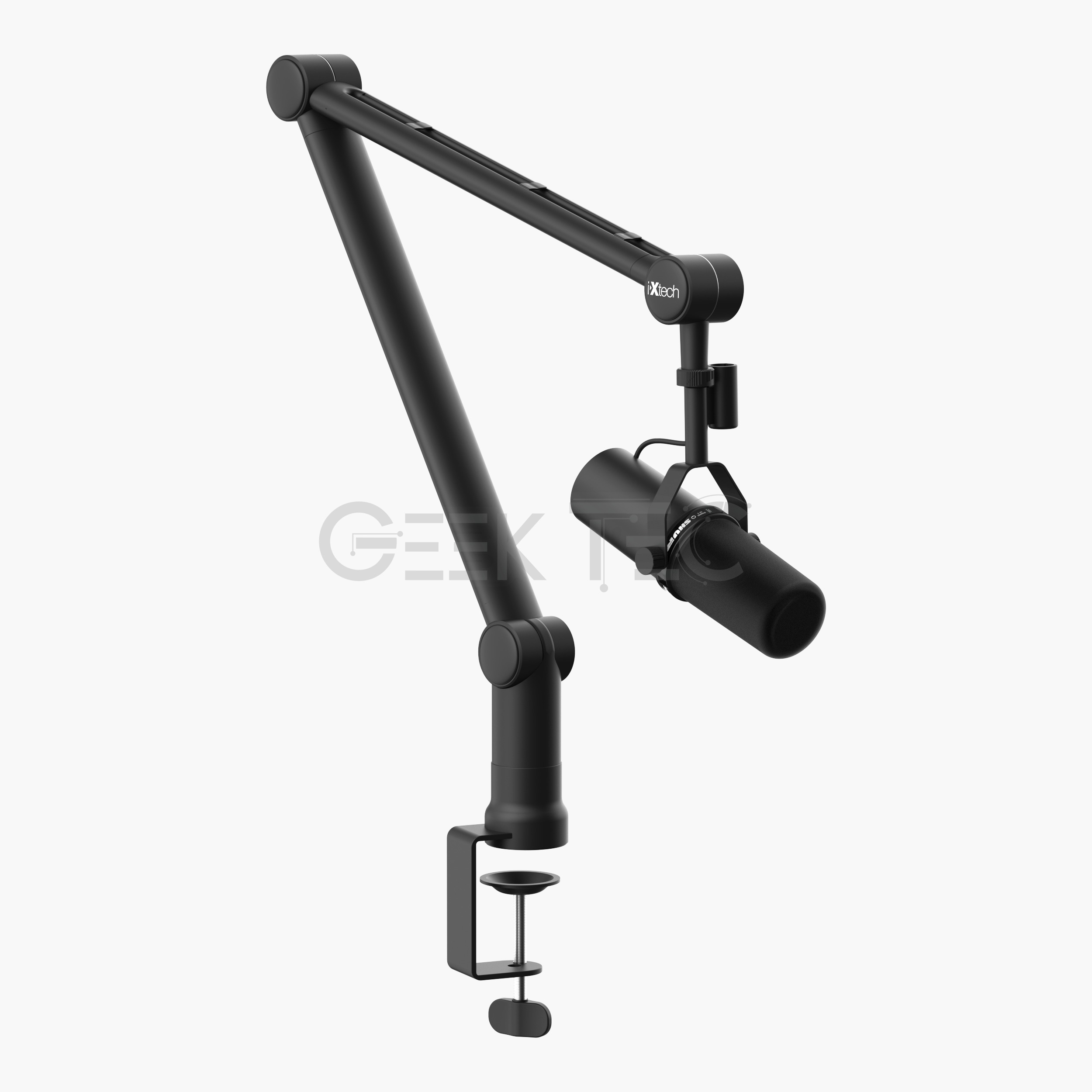 Bras de micro IXTECH pour poscast haut de gamme, bras articulé rotatif à 360