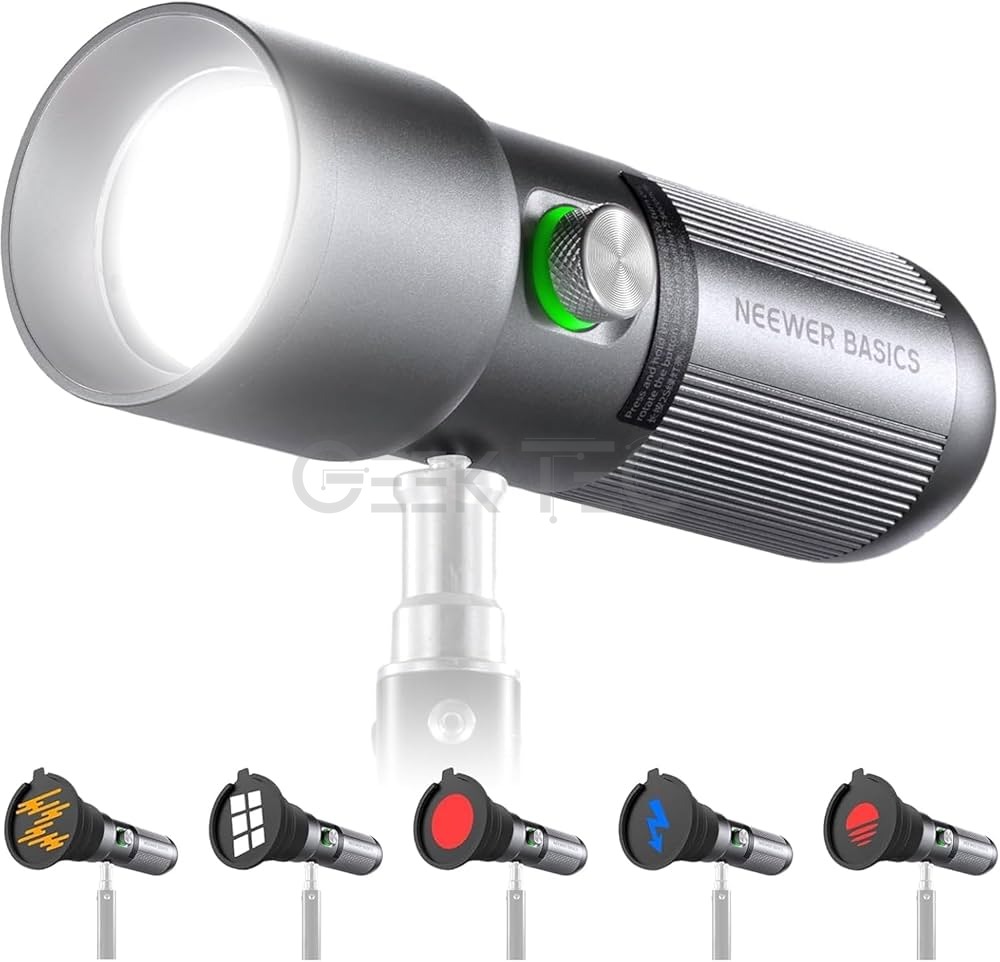 NEEWER Basics Lampe Torche LED Portable RGB, 4 Colors/20