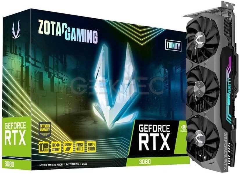 Carte Graphique Zotac Gaming GeForce RTX 3080 10GB