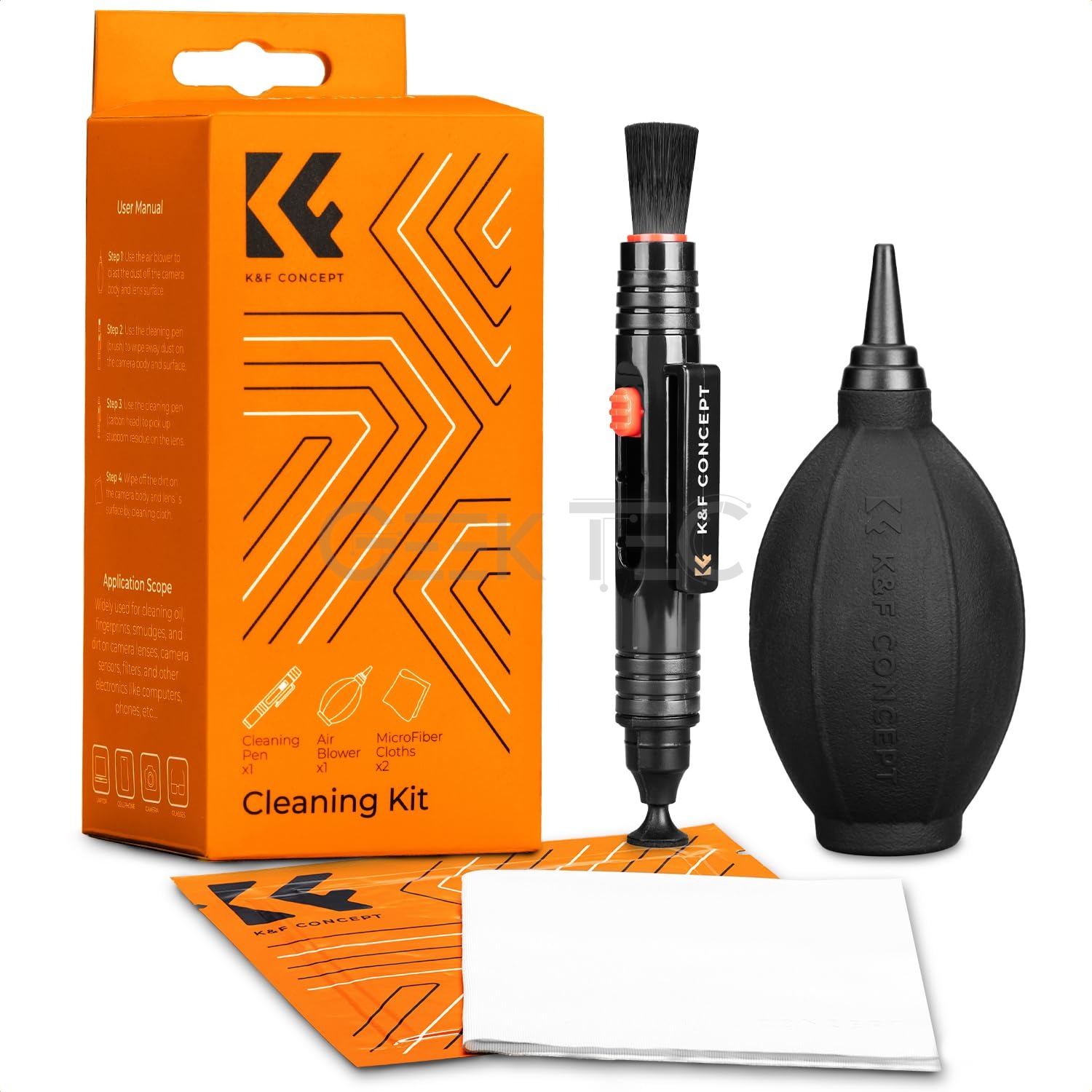 K&F CONCEPT Kit de Nettoyage 4 en 1