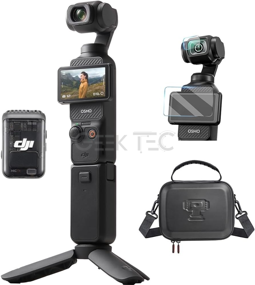 DJI Osmo Pocket 3 Combo, digital camera vlog CMOS 1