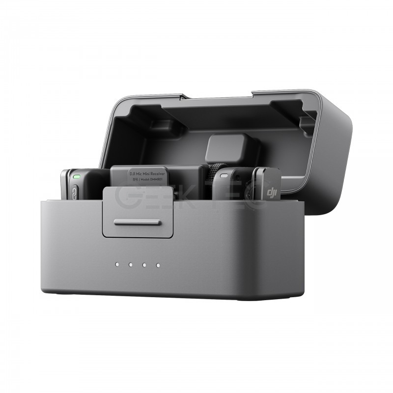 DJI Mic Mini (2TX + 1 RX), Ultra-léger, Audio de Haute qualité, Annulation du Bruit, Limite