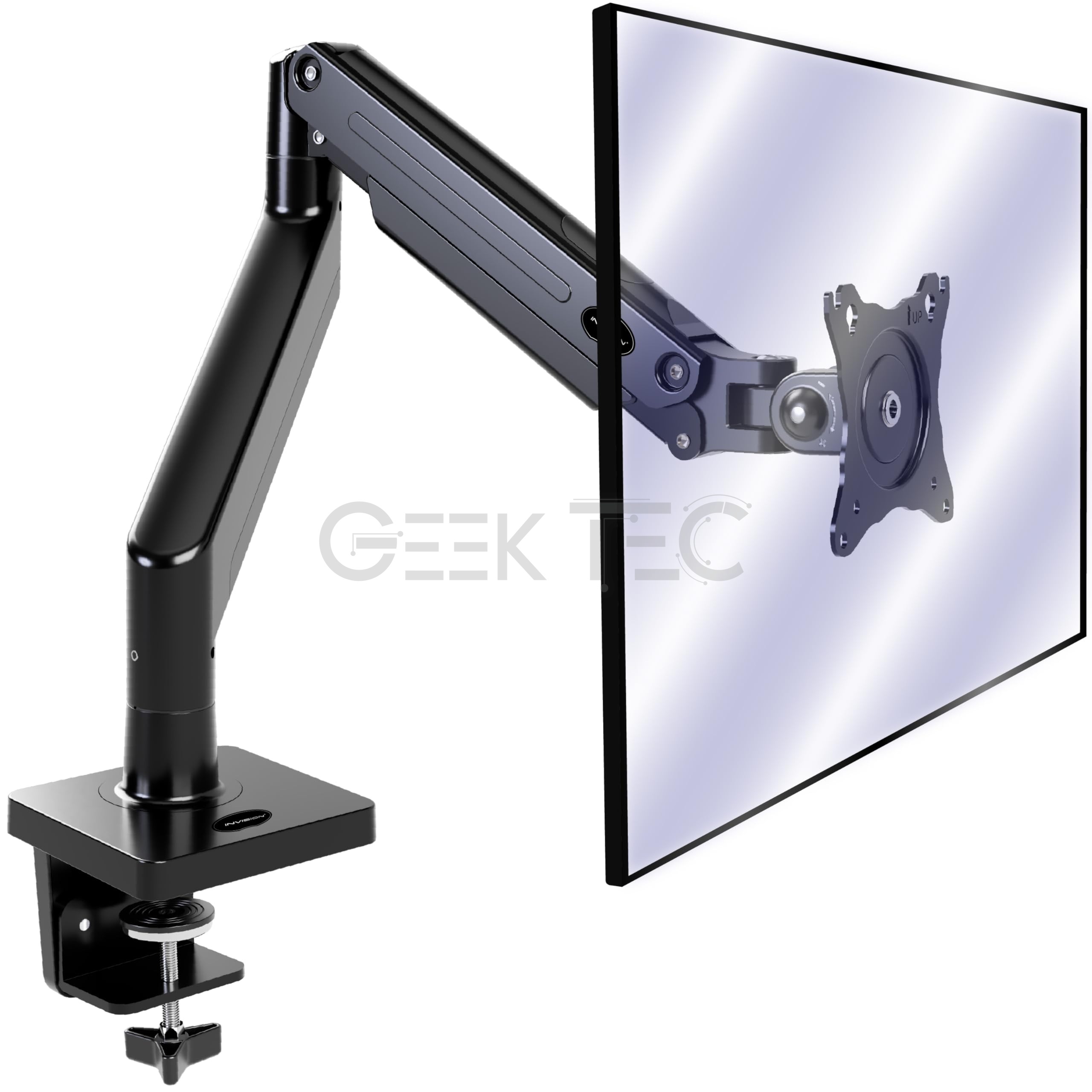 Invision Support PC Ecran Bras pour Écrans 24"-40" 2 à 15kg