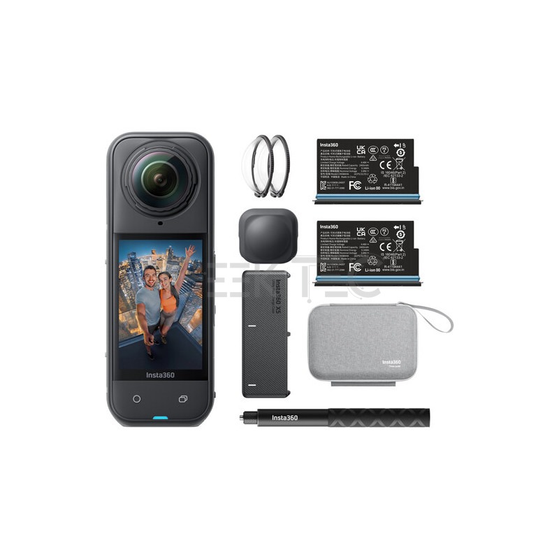 Insta360 X5 Essentials Combo : caméra d'action 360° 8K