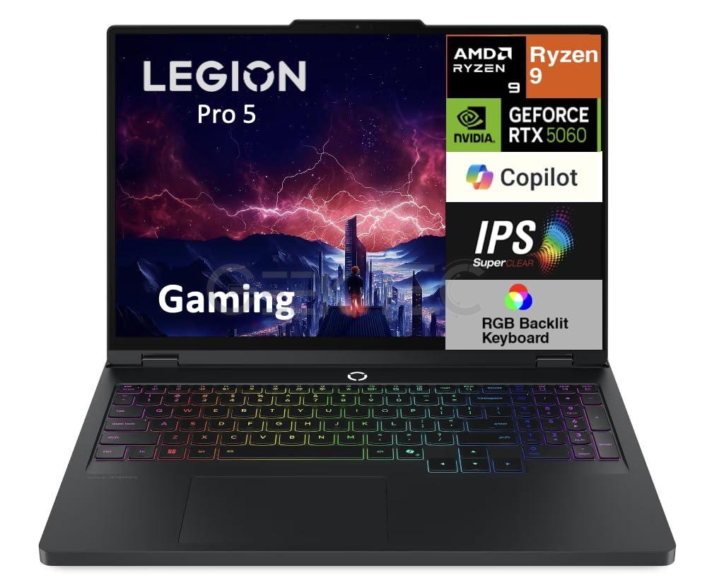 Lenovo Legion Pro 5 Gaming OLED 165Hz Ryzen 7, 32GB , 1TB SSD, RTX 5060 8GB