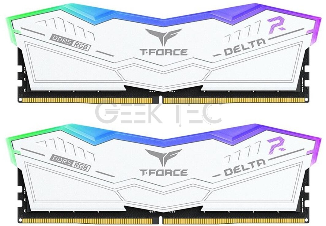 RAM T-Force Delta RGB DDR5 32 Go (2 x 16 Go) 6000 MHz (PC5-51200)