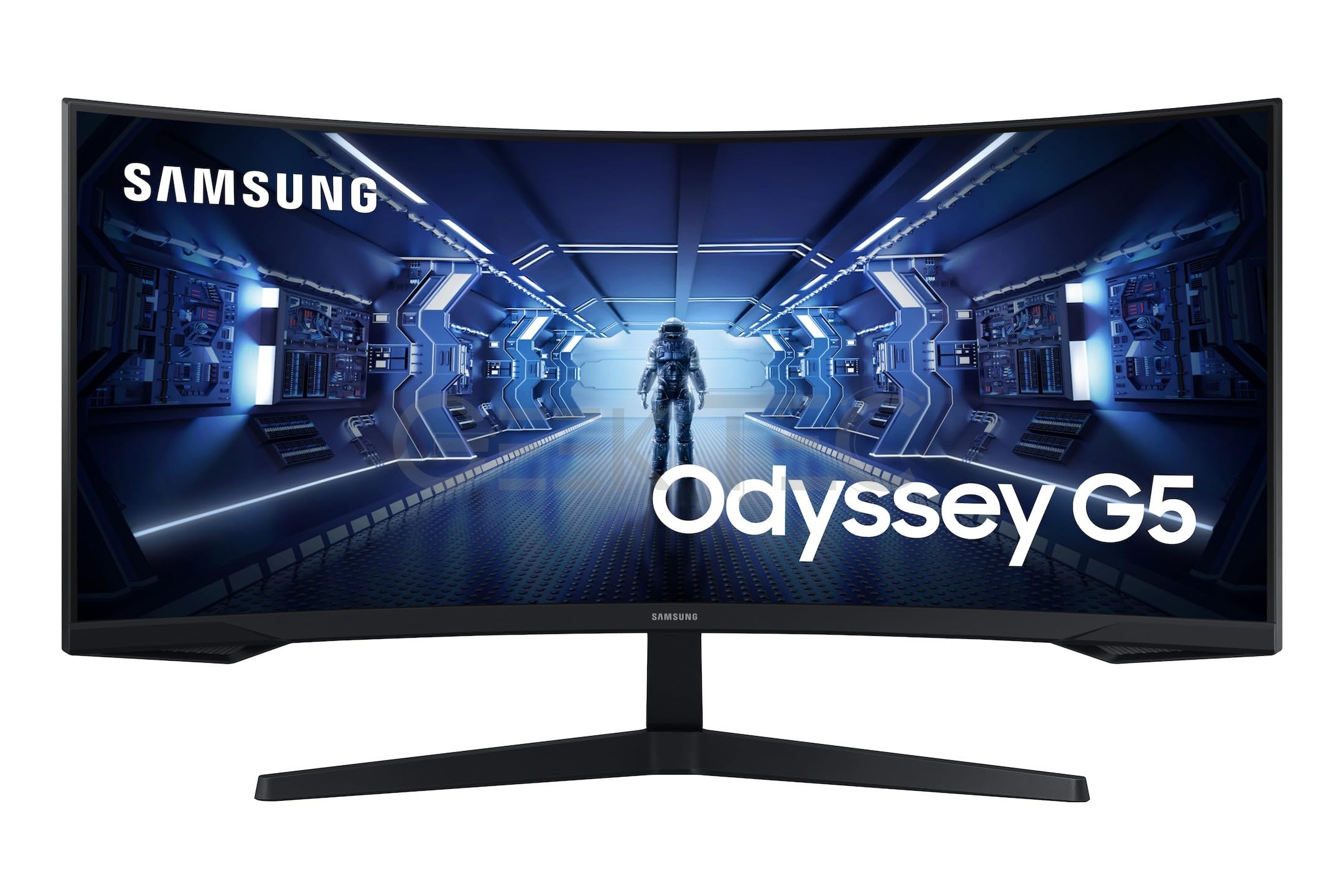 SAMSUNG ODYSSEY G5 34'' Gaming Incurvé 1000R, Dalle VA 34", Résolution UHD ultra-large (3440x1440), 165Hz, 1ms, Noir