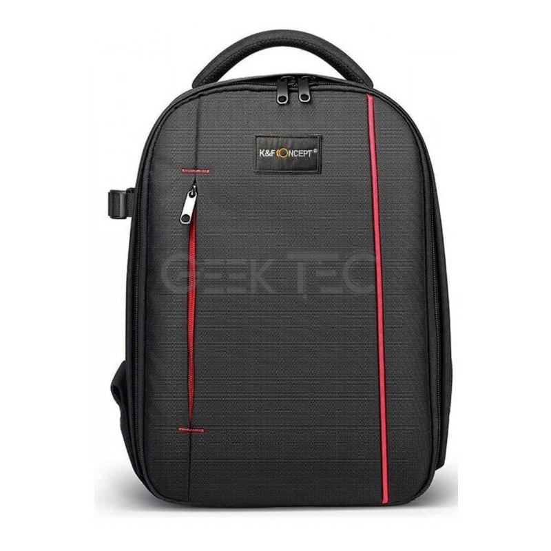 Sac à dos pour appareil photo Rouge Noir