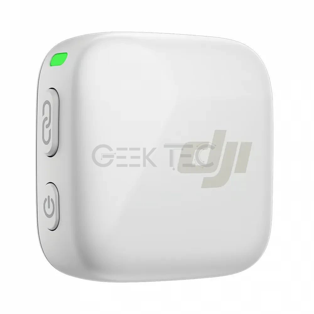 DJI Mic Mini (blanc arctique), microphone cravate sans fil ultraléger