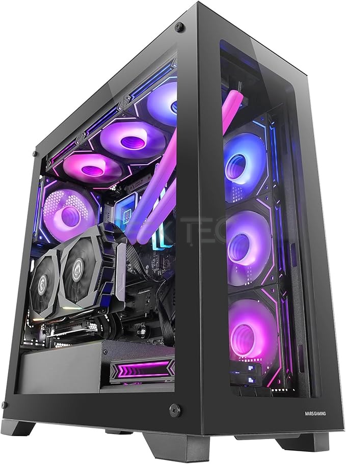 PC Gaming Pro – Ryzen 7 5700 RTX 5060 8 Go | Carte mère Asus B550 |32GB RAM| SSD NVMe 1TB Go | Alimentation 650 W