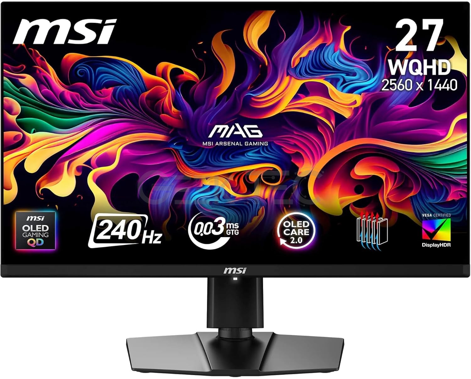 Moniteur MSI MAG OLED X24 26.5” WQHD 200HZ