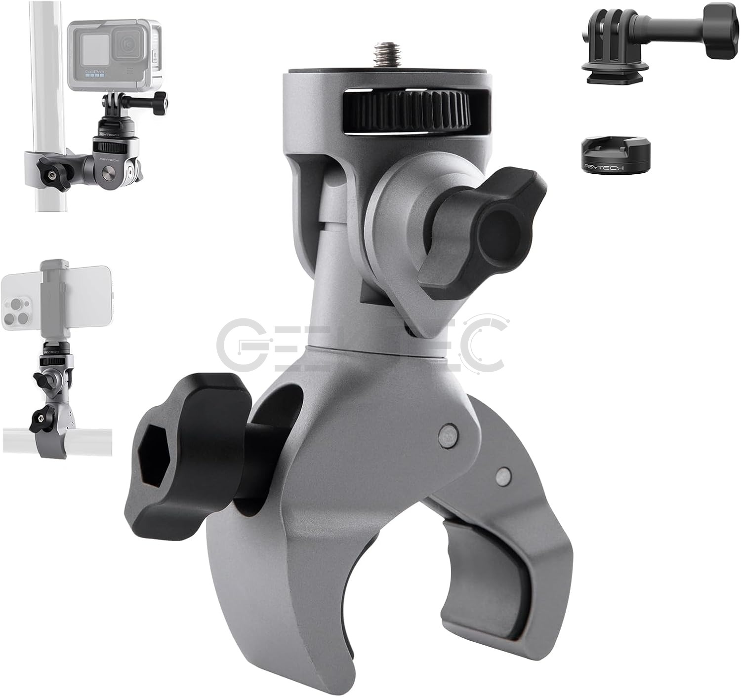 Super Clamp Moto Support PGYTECH CapLock