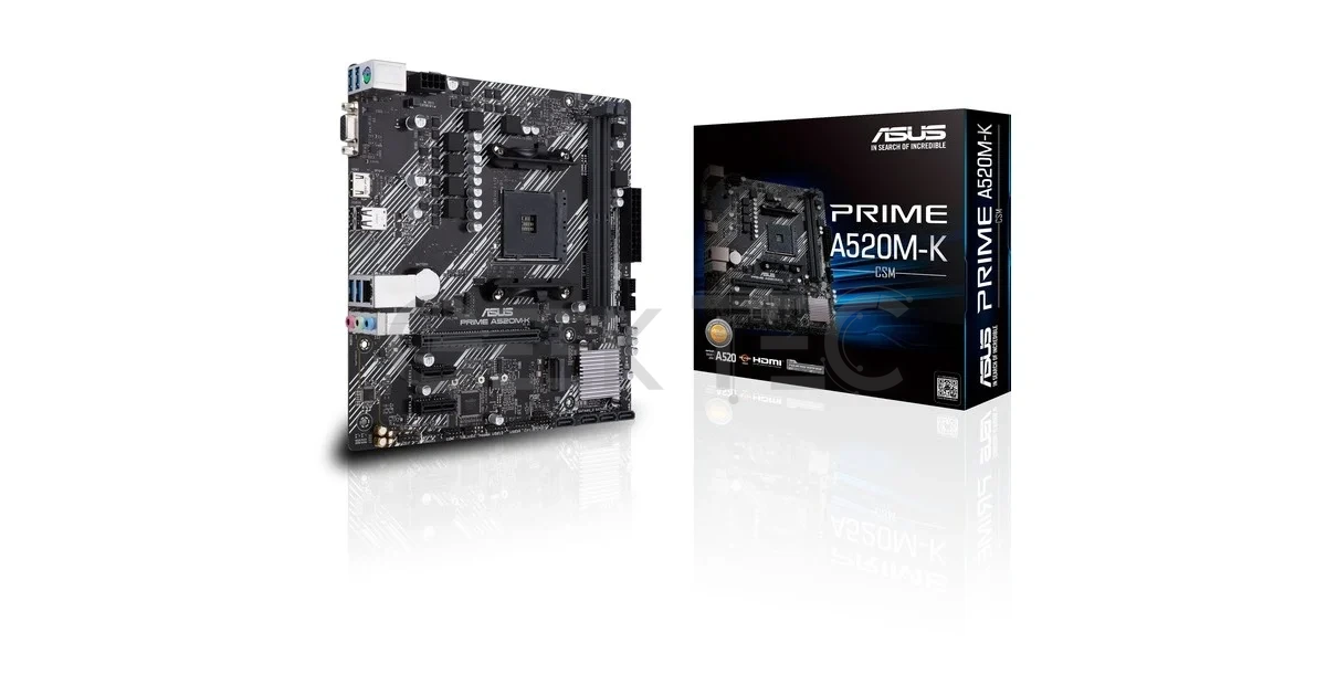 Carte mère ASUS PRIME A520M-K AMD