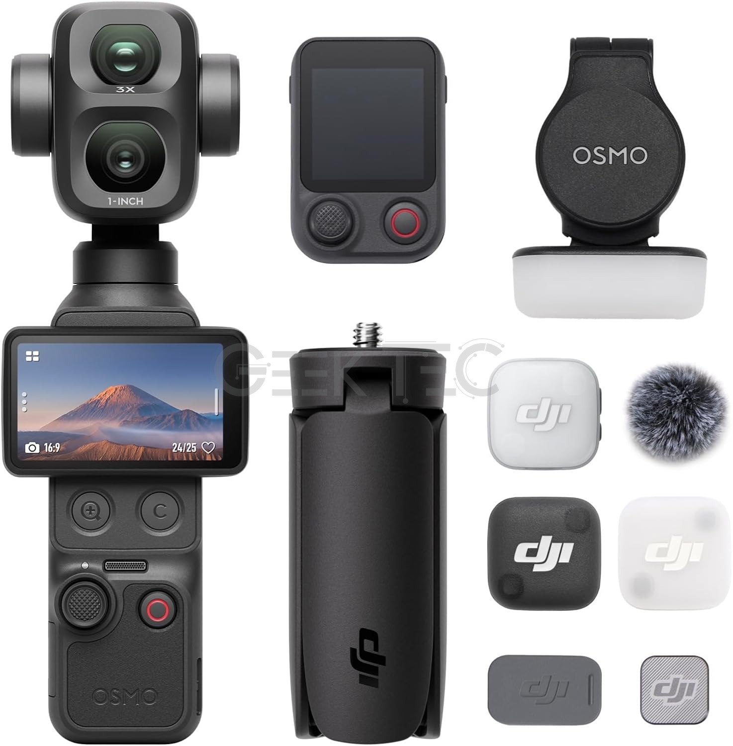 DJI Osmo Pocket 4P, caméra vlog à Double Objectif